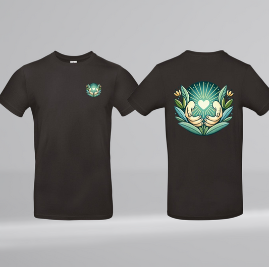Support Heren T-Shirt - Met Borstlogo & Ruglogo