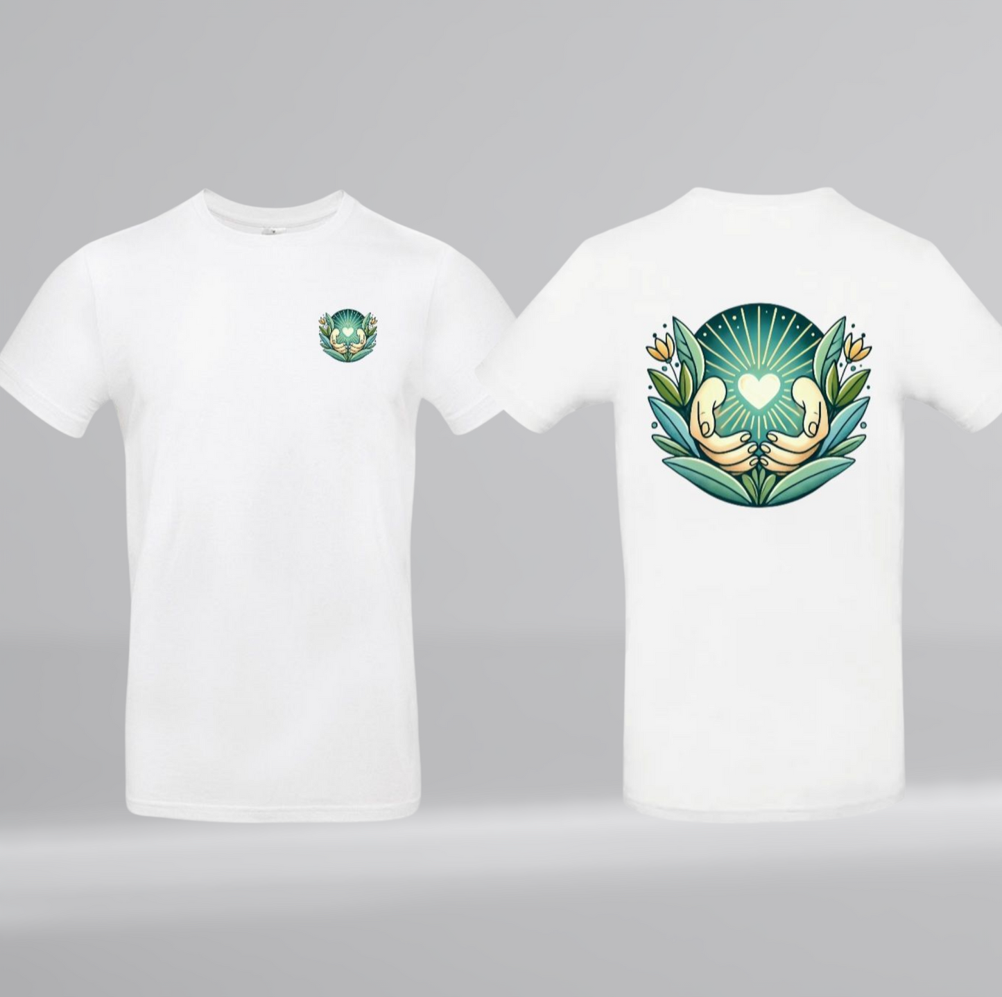 Support Heren T-Shirt - Met Borstlogo & Ruglogo
