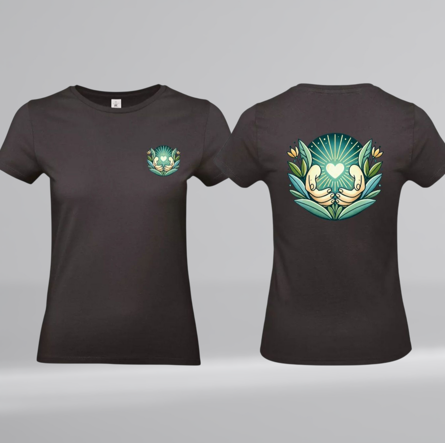 Support Dames T-Shirt - Met Borstlogo & Ruglogo